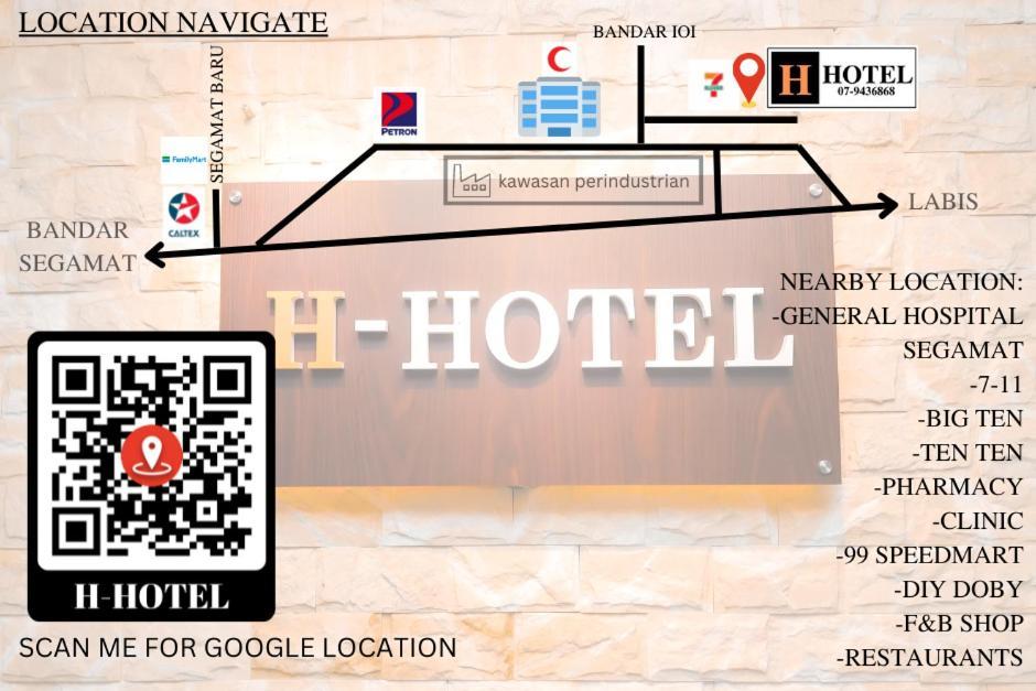 H Hotel Segamat Kültér fotó